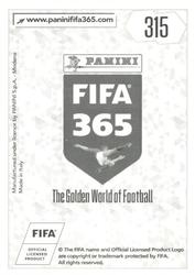 2018 Panini FIFA 365 Stickers #315 Konstantinos Fortounis Back