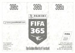 2018 Panini FIFA 365 Stickers #396a/396b/396c Philipp Lahm / Xabi Alonso / Francesco Totti Back