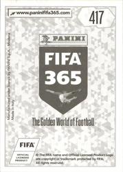 2018 Panini FIFA 365 Stickers #417 Ajax Shirt Back