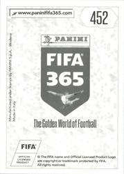 2018 Panini FIFA 365 Stickers #452 Eduardo Salvio Back