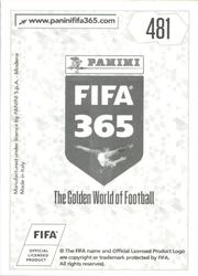 2018 Panini FIFA 365 Stickers #481 Éder Balanta Back