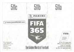 2018 Panini FIFA 365 Stickers #511a/511b/511c Daigo Nishi / Naomichi Ueda / Yukitoshi Itō Back