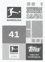 2019-20 Topps Bundesliga Offizielle Sticker #41 Felix Kroos Back