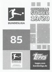 2019-20 Topps Bundesliga Offizielle Sticker #85 Adam Bodzek Back