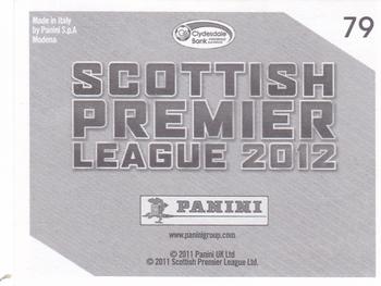 2012 Panini Scottish Premier League Stickers #79 Junior Agogo Back