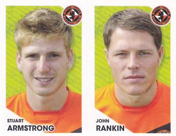 2012 Panini Scottish Premier League Stickers #107 / 108 John Rankin / Stuart Armstrong Front