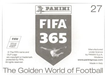 2015-16 Panini FIFA 365 The Golden World of Football Stickers #27 Auckland City FC Back