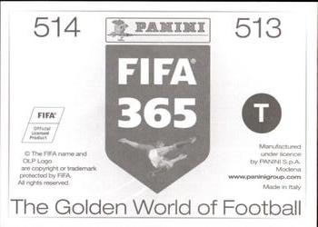 2015-16 Panini FIFA 365 The Golden World of Football Stickers #513 / 514 Jakub Blaszczykowski / Henrikh Mkhitaryan Back