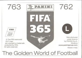 2015-16 Panini FIFA 365 The Golden World of Football Stickers #762 / 763 Fernando Muslera / Semih Kaya Back