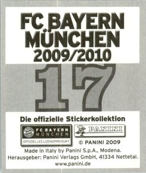 2009-10 Panini FC Bayern München Stickers #17 Jörg Butt Back