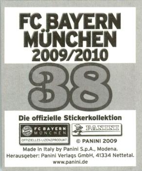 2009-10 Panini FC Bayern München Stickers #38 Philipp Lahm Back