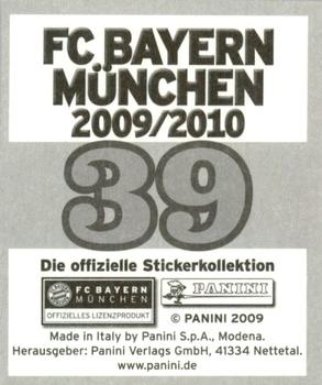 2009-10 Panini FC Bayern München Stickers #39 Philipp Lahm Back