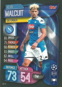 2019-20 Topps Match Attax UEFA Champions League International #NAP 14 Kevin Malcuit Front