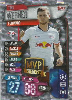 2019-20 Topps Match Attax UEFA Champions League International - MVP 2019/20 #C-LEI Timo Werner Front