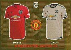 2020 Panini FIFA 365 Grey #59 Manchester United T-Shirt Front