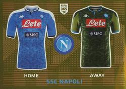 2020 Panini FIFA 365 Grey #251 Napoli T-Shirt Front