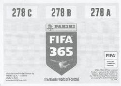 2020 Panini FIFA 365 Grey #278 Marin / van de Beek / Ziyech Back