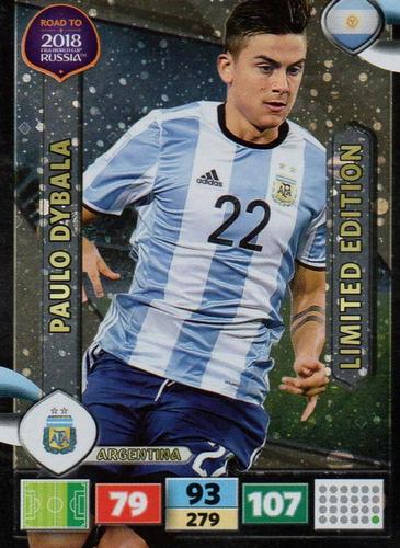 2017 Panini Adrenalyn XL Road to 2018 World Cup - XXL Limited Edition #NNO Sergio Agüero Front