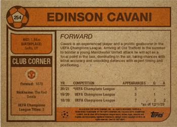2020 Topps Living UEFA Champions League #254 Edinson Cavani Back