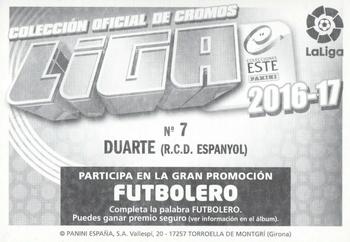 2016-17 ESTE Spanish Liga #288 Ruben Duarte Back