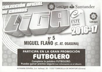 2016-17 ESTE Spanish Liga #465 Miguel Flano Back