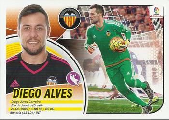 2016-17 ESTE Spanish Liga #599 Diego Alves Front