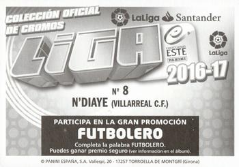 2016-17 ESTE Spanish Liga #620 N'Diaye Back