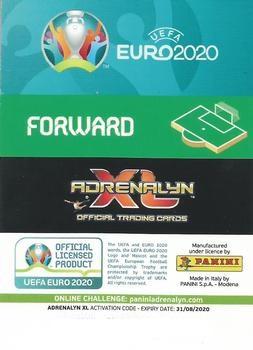 2020 Panini Adrenalyn XL UEFA Euro 2020 Preview - Limited Edition #NNO Dries Mertens Back