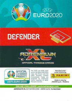 2020 Panini Adrenalyn XL UEFA Euro 2020 Preview - Limited Edition #NNO Toby Alderweireld Back