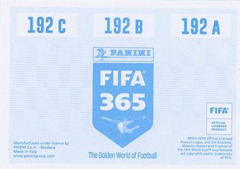 2020 Panini FIFA 365 Blue - 442 Sticker Version #192 Serdar / Caligiuri / McKennie Back