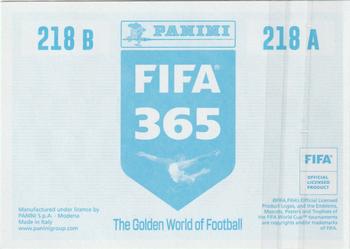 2020 Panini FIFA 365 Blue - 442 Sticker Version #218 Matías Vecino / Nicolò Barella Back