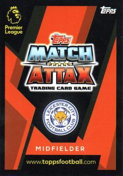 2018 Topps Match Attax Ultimate - Red #55 James Maddison Back