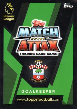 2018 Topps Match Attax Ultimate - Red #76 Alex McCarthy Back