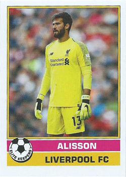 2019 Topps On-Demand 1977 Footballer - Elite Keepers #3 Alisson Front