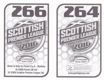 2010 Panini Scottish Premier League Stickers #264 / 266 Souleymane Bamba / Merouane Zemmama Back