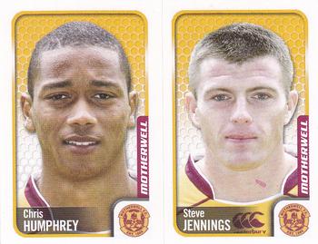 2010 Panini Scottish Premier League Stickers #342 / 344 Chris Humphrey / Steve Jennings Front