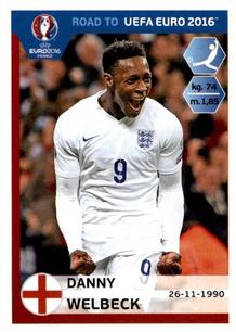 2015 Panini Road to UEFA Euro 2016 Stickers #78 Danny Welbeck Front