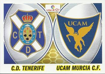 2016-17 ESTE Spanish Liga - LaLiga 2 #10 Escudos Tenerife / UCAM Murcia Front
