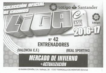 2016-17 ESTE Spanish Liga - Mercado de Invierno #42 Rubi / Voro Back