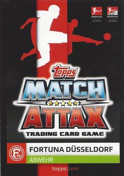 2019-20 Topps Match Attax Bundesliga Action #430 Adam Bodzek Back