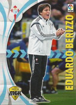 2015-16 Panini Megacracks Liga BBVA #110 Eduardo Berizzo Front