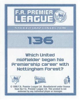 2005-06 Merlin FA Premier League Sticker Quiz Collection #136 Roy Keane Back