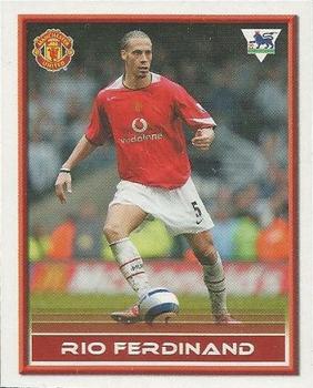 2005-06 Merlin FA Premier League Sticker Quiz Collection #138 Rio Ferdinand Front