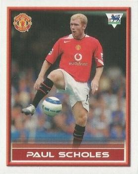 2005-06 Merlin FA Premier League Sticker Quiz Collection #140 Paul Scholes Front