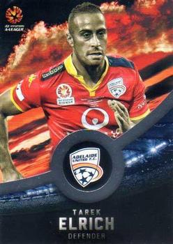 2016-17 Tap 'N' Play Football Australia - Silver Parallel #44 Tarek Elrich Front