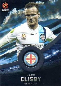 2016-17 Tap 'N' Play Football Australia - Silver Parallel #94 Jack Clisby Front