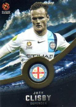 2016-17 Tap 'N' Play Football Australia - Gold Parallel #94 Jack Clisby Front
