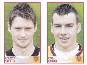 2009 Panini Scottish Premier League Stickers #397 / 399 Graeme Smith / Paul Quinn Front