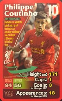 2013-14 Top Trumps Liverpool #NNO Philippe Coutinho Front