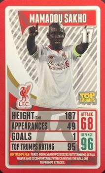 2015-16 Top Trumps Liverpool #NNO Mamadou Sakho Front